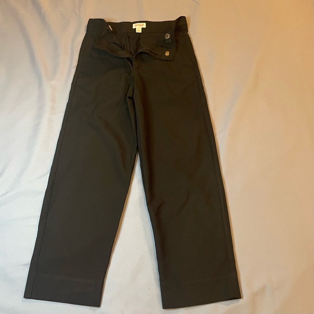 Boys Cat & Jack Black Casual Pants. Size 7